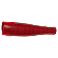 Szigetelő; 3kV; piros; PVC; 46mm