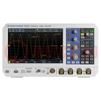 Oscilloscope: mixed signal; Ch: 4; 2,5Gsps,5Gsps interleaved