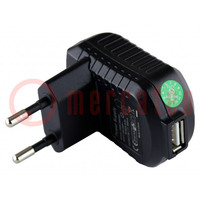 Battery charger; 5V; 1A; 230VAC