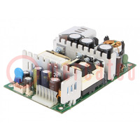 Power supply: switched-mode; open; 350W; 85÷264VAC; OUT: 1; 56VDC
