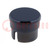 Cap; polyamide; black; 10mm; -20÷70°C; G10
