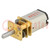 Motor: DC; with gearbox; HPCB 12V; 12VDC; 750mA; Shaft: D spring