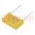 Capacitor: polypropylene; suppression capacitor,X2; 330nF; THT