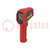 Infrared thermometer; LCD; -35÷650°C; Accur.(IR): ±1.8%,±1.8°C