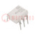 Opto-coupler; THT; Ch: 1; OUT: transistor; Uisol: 4,17kV; Uce: 400V