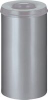 ECO Sicherheitsabfallbehälter - Grau, 62.5 cm, Stahlblech, Für innen, 50 l