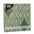 30 Servietten, 3-lagig 1/4-Falz 33 cm x 33 cm dunkelgrün "Leafy". Material: Tissue. Farbe: dunkelgrün