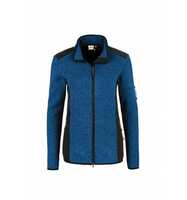 Hakro Strickfleecejacke Damen #236 Churchill Gr. 2XL royalblau-meliert