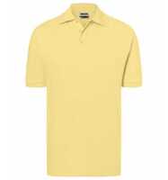 James & Nicholson Poloshirt Herren JN070 Gr. L light-yellow