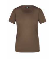 James & Nicholson Basic T-Shirt Damen JN901 Gr. 2XL brown