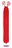 Detailbild - Wärmflasche aus Gummi, 2,5 l, Sänger® LONGI Strickbezug rote Königin