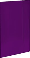 Teczka kartonowa z gumką VauPe Economy, A4, 380 g/m2, 20 mm, fioletowy