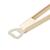 Detailansicht Barbeque tongs with bottle opener "Opener", 43cm, natural