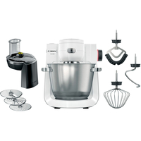 BOSCH MUMS6EW13D FOOD PROCESSOR (WHITE/STAINLESS STEEL, 1,600 WATTS, SERIES 6)