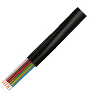 LogiLink CM06 telephone cable 100 m Black