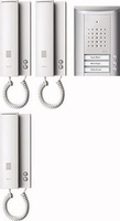Ritto 1841320 Audio-Intercom-System Silber, Weiß