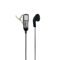 Midland MA28-L Kopfhörer Kabelgebunden im Ohr Schwarz, Grau
