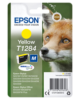 Epson Fox T1284 tintapatron 1 dB Eredeti Sárga