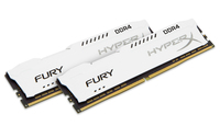 HyperX FURY Memory White 32GB DDR4 2133MHz Kit geheugenmodule 2 x 16 GB