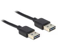 DeLOCK 85191 USB Kabel USB 2.0 0,5 m USB A Schwarz
