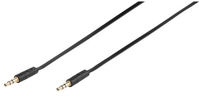Vivanco 46130 audio kabel 0,3 m 3.5mm Zwart