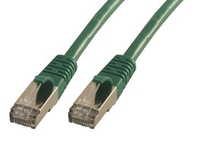 MCL FCC6ABM-1.5M/V cable de red Verde 1,5 m Cat6