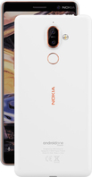 Nokia 7 plus 15,2 cm (6") Dual SIM Android 8.0 4G USB Type-C 4 GB 64 GB 3800 mAh Miedź, Biały