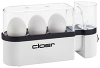 Cloer 6021 Eierkocher 3 Eier 300 W Weiß