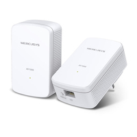 Mercusys MP500 KIT adattatore di rete PowerLine 1000 Mbit/s Collegamento ethernet LAN Bianco 2 pz