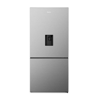 Hisense RB605N4WC2 frigorifero con congelatore Libera installazione 463 L E Stainless steel