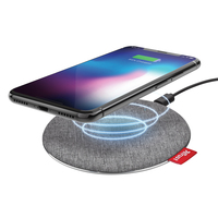 Trust Fyber10 Smartphone Grey USB Wireless charging Fast charging Auto