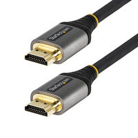 StarTech.com 3ft (1m) Premium Certified HDMI 2.0 Cable - High Speed Ultra HD 4K 60Hz HDMI Cable with Ethernet - HDR10, ARC - UHD HDMI Video Cord - For UHD Monitors, TVs, Display...