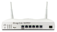 Draytek Vigor 2865 Lac router inalámbrico Gigabit Ethernet Doble banda (2,4 GHz / 5 GHz) 4G Blanco