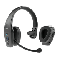 BlueParrott 204292 słuchawki/zestaw słuchawkowy Przewodowy i Bezprzewodowy Opaska na głowę Połączenia/muzyka USB Type-C Bluetooth Czarny