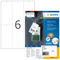 HERMA 8047 étiquette non-adhésive 600 pièce(s) Blanc Rectangle