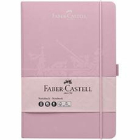 Faber-Castell 10027828 Notizbuch A6 194 Blätter Rose