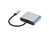 Conceptronic DONN16G Wired USB 3.2 Gen 1 (3.1 Gen 1) Type-C Grey