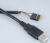 Akasa 0.4m USB (A) USB kábel 0,4 M USB A Fekete