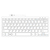 R-Go Tools Compact Ergonomiczna klawiatura, R-Go klawiatura, płaska konstrukcja,układ QWERTY (US), przewodowa, biała