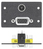 Extron 70-433-12 prise de courant VGA + 3,5 mm Noir