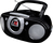 Soundmaster SCD5100SW Système stéréo portable Analogique 1 W FM Noir Lecture de MP3