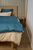 Journey Living BRAGA Bettbezug Blau Baumwolle 160 x 210 cm