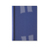 GBC Plats de couverture thermique LinenWeave 1,5 mm bleu (100)