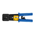 LogiLink WZ0037 kabel krimper Combinatiegereedschap Zwart, Blauw