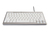 BakkerElkhuizen UltraBoard 950 tastiera USB QWERTY Inglese UK Grigio chiaro, Bianco