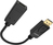 Vision TC-DPHDMI/BL video cable adapter HDMI Type A (Standard) DisplayPort Black