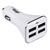 Akyga AK-CH-09 mobile device charger GPS, Power bank, Smartphone, Tablet Silver, White Cigar lighter Auto