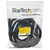 StarTech.com 15' (4.6m) Cable Management Sleeve - Flexible Coiled Cable Wrap - 1.0-1.5" dia. Expandable Sleeve - Polyester Cord Manager/Protector/Concealer - Black Trimmable Cab...