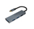 Akasa AK-CBCA25-18BK Schnittstellen-Hub USB 3.2 Gen 1 (3.1 Gen 1) Type-C 5000 Mbit/s Grau