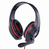 Gembird GHS-05-R Kopfhörer & Headset Kabelgebunden Kopfband Gaming Schwarz, Rot
